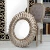 Leaf Round Wall Mirror -Home Decoration 30129645