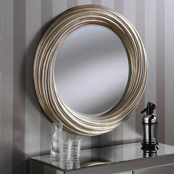 Yearn Thick Edge Round Wall Mirror 3 Yearn Thick Edge Round Wall Mirror