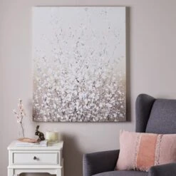 Abstract Blossom Canvas