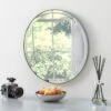 Yearn Round Minimal Wall Mirror -Home Decoration 30705333