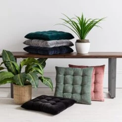 Clara Velvet Seat Pad -Home Decoration 30715625 alt07