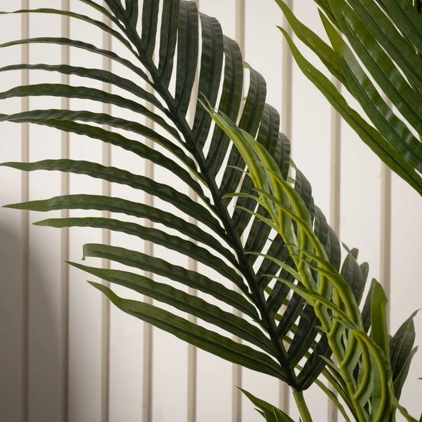 Artificial Kwai Palm Tree In Black Plant Pot 4 Artificial Kwai Palm Tree In Black Plant Pot - Image 2