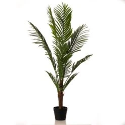 Artificial Kwai Palm Tree In Black Plant Pot 10 Artificial Kwai Palm Tree In Black Plant Pot -Home Decoration 30724999 alt02