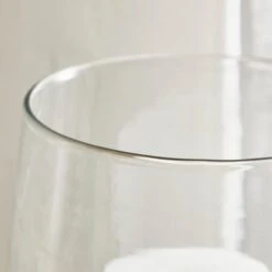 Churchgate Wood Glass Hurricane Candle Holder -Home Decoration 30727068 alt03