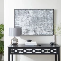 Distressed Rectangle Overmantel Wall Mirror