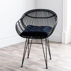 Clara Velvet Seat Pad -Home Decoration 30728450 alt02