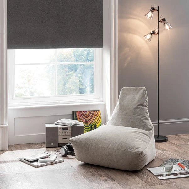 Kid's Bristol Grey Bean Bag Chair 3 Kid's Bristol Grey Bean Bag Chair