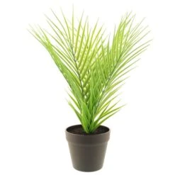 Artificial Parlour Plant In Black Plant Pot 9 Artificial Parlour Plant In Black Plant Pot -Home Decoration 30752433 alt04