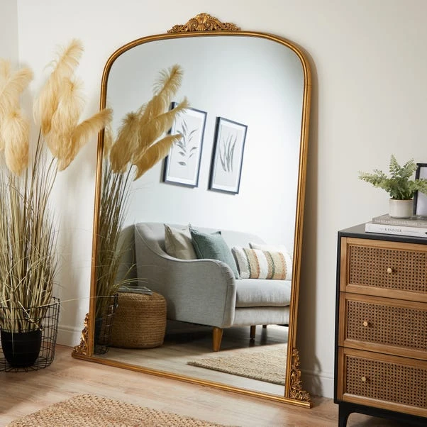 Pretty Boho Curved Full Length Leaner Mirror 3 Pretty Boho Curved Full Length Leaner Mirror