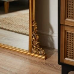 Pretty Boho Curved Full Length Leaner Mirror 7 Pretty Boho Curved Full Length Leaner Mirror -Home Decoration 30753671 alt02