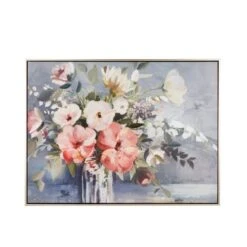 Watercolour Floral Framed Canvas -Home Decoration 30766130 alt02