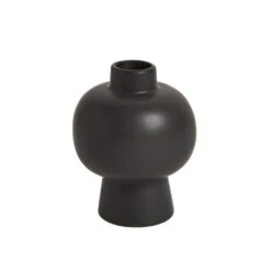 Black Abstract Vase -Home Decoration 30796619 alt02