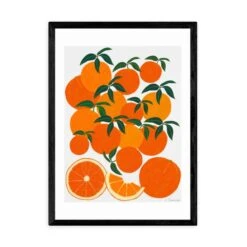 East End Prints Orange Harvest Print -Home Decoration 30823410 alt01