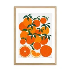 East End Prints Orange Harvest Print -Home Decoration 30823411 alt01
