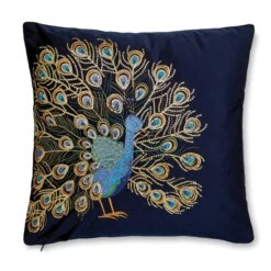 Peacock Teal Cushion Cover -Home Decoration 30826659 alt01