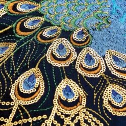 Peacock Teal Cushion Cover -Home Decoration 30826659 alt02