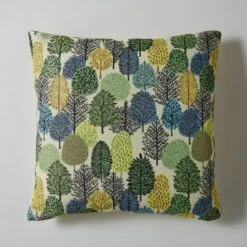 Jacquard Trees Cushion Cover -Home Decoration 30826666 alt02