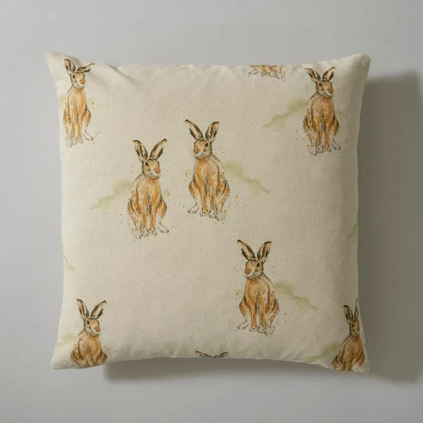 Hare Printed Cushion Cover 5 Hare Printed Cushion Cover - Image 3