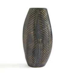 Palm Leaf Ceramic Vase 13 Palm Leaf Ceramic Vase -Home Decoration 30827857 alt02