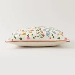 Embroidered Ditsy Floral Cushion -Home Decoration 30828665 alt03