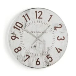 Relaxed Abstract Textured Wall Clock 7 Relaxed Abstract Textured Wall Clock -Home Decoration 30828877 alt02