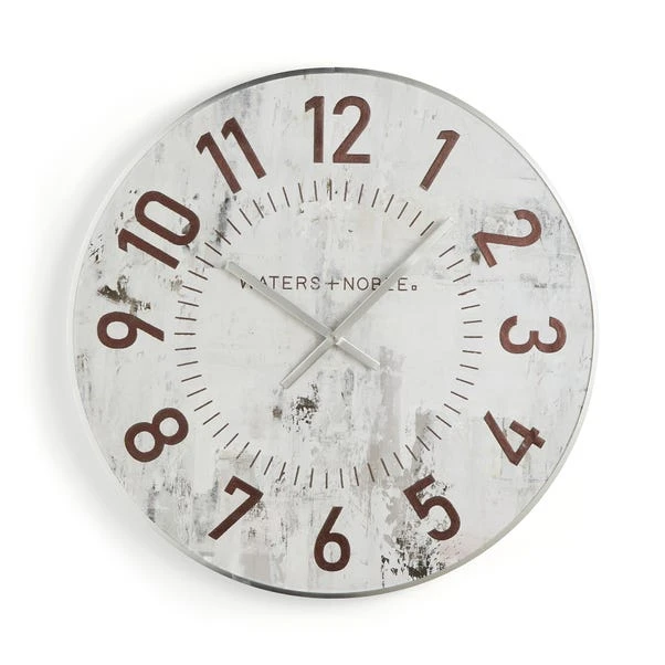 Relaxed Abstract Textured Wall Clock 5 Relaxed Abstract Textured Wall Clock - Image 3