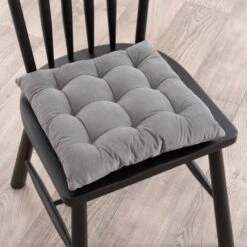 Steeple Grey Cotton Cord Seatpad