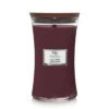 Woodwick Black Cherry Large Hourglass Crackle Candle -Home Decoration 30836720