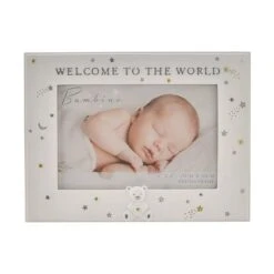 Bambino Resin Welcome To The World Photo Frame -Home Decoration 30836847 alt01