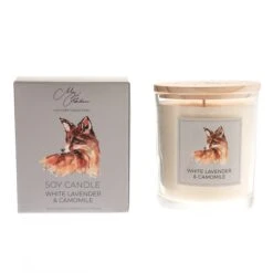 Meg Hawkins White Lavender & Camomile Fox Candle