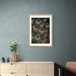 East End Prints Peacock Feathers Print -Home Decoration 30843728