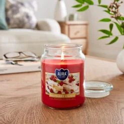 Raspberry Cloud Jar Candle 17 Raspberry Cloud Jar Candle -Home Decoration 30862598