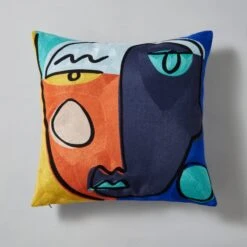 Elements Crewel Work Face Cushion -Home Decoration 30864070 alt01