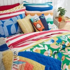 Elements Crewel Work Face Cushion -Home Decoration 30864070 alt07