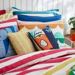 Elements Crewel Work Face Cushion -Home Decoration 30864070 alt08