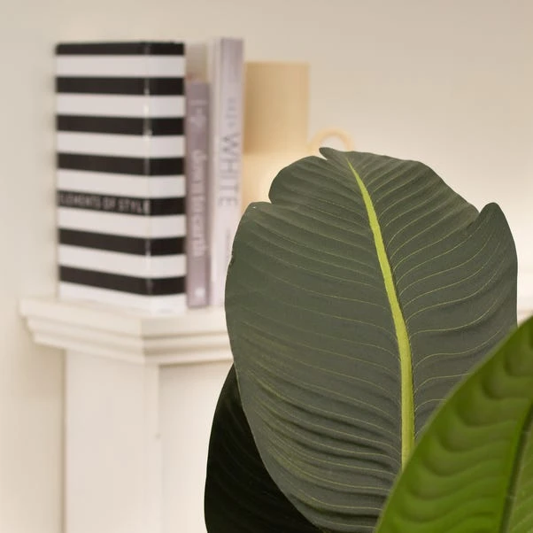 Artificial Banana Palm Tree In Woven Basket Plant Pot 4 Artificial Banana Palm Tree In Woven Basket Plant Pot - Image 2