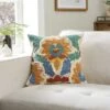 Damask Embroidered Cushion -Home Decoration 30864460