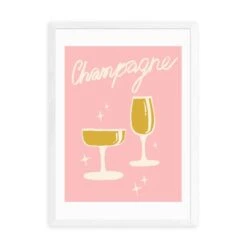 East End Prints Champagne Framed Print -Home Decoration 30865050 alt01