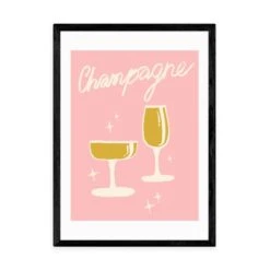East End Prints Champagne Framed Print -Home Decoration 30865056 alt01