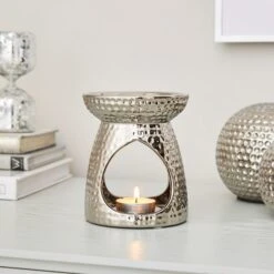 Hammered Wax Melt Burner -Home Decoration 30866404