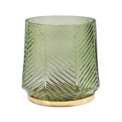 Elm Embossed Candle Holder -Home Decoration 30867660
