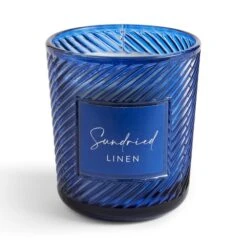 Sundried Linen Glass Candle -Home Decoration 30870997 alt02