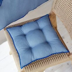 Contrast Stitch Seat Pad 12 Contrast Stitch Seat Pad -Home Decoration 30872301 alt01