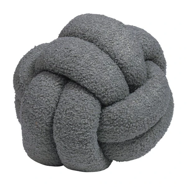 Furn. Boucle Knot Round Cushion 5 Furn. Boucle Knot Round Cushion - Image 3