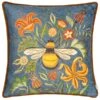 Evans Lichfield Bee Square Cushion -Home Decoration 30878013