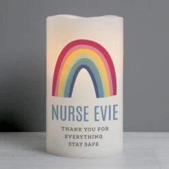 Personalised Rainbow LED Candle -Home Decoration 30878389 alt02