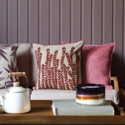 Herb Cotton Square Cushion 20 Herb Cotton Square Cushion -Home Decoration 30880442