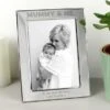 Personalised Silver Mummy And Me Portrait Photo Frame -Home Decoration 30880868