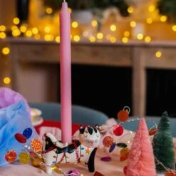 Raspberry Blossom Cat Shaped Candle Holder 11 Raspberry Blossom Cat Shaped Candle Holder -Home Decoration 30885680 alt02