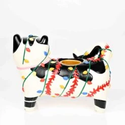 Raspberry Blossom Cat Shaped Candle Holder 14 Raspberry Blossom Cat Shaped Candle Holder -Home Decoration 30885680 alt05